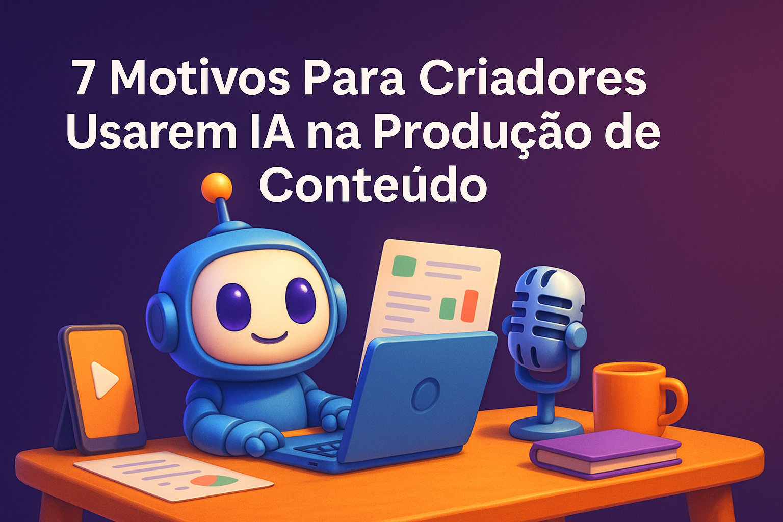 7 Motivos Para Criadores Usarem IA na Produção de Conteúdo Ainda em 2025